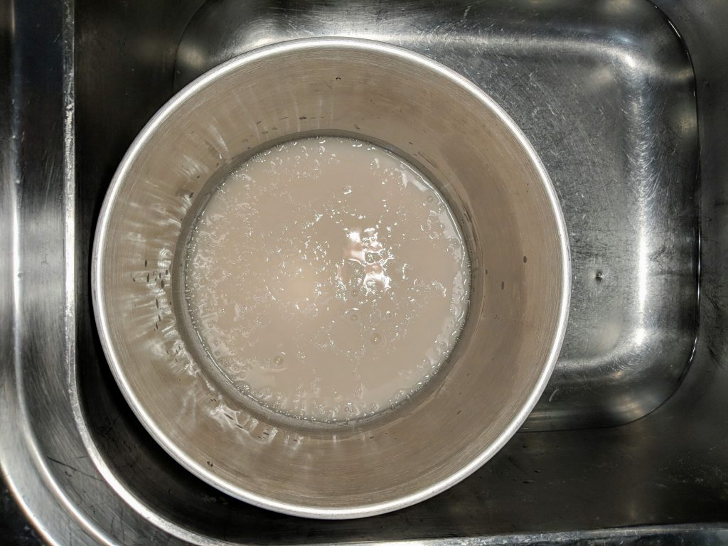 Yeast, water & sugar