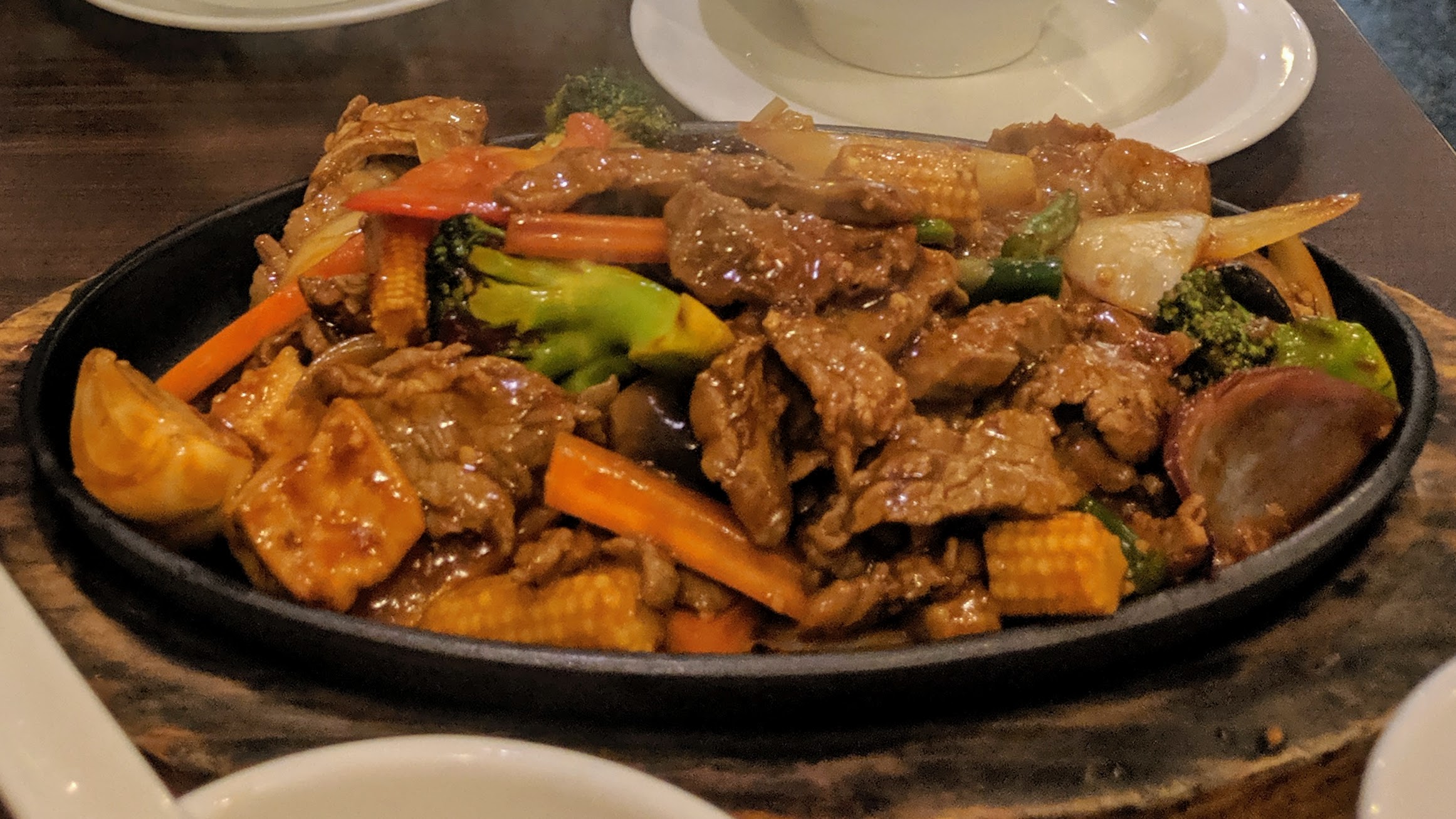 Sizzling Plate Stir Fry